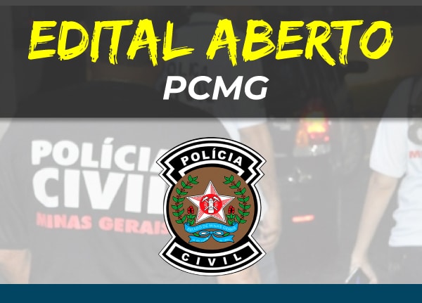 Concurso PCMG Administrativo oferta 165 vagas para cargos de nível médio e superior; inscrições entre os dias 07 de abril e 05 de maio!