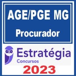 AGE e PGE MG (Procurador) Estratégia 2023