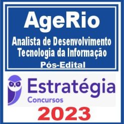 AgeRio (Analista de Desenvolvimento - Tecnologia da Informação) Pós Edital - Estratégia 2023