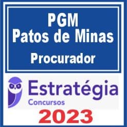 PGM Patos de Minas (Procurador) Estratégia 2023