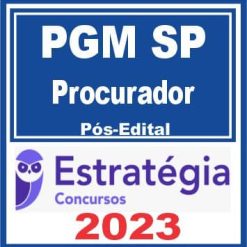 PGM SP (Procurador) Pós Edital - Estratégia 2023