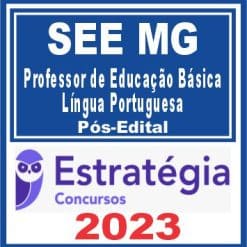 SEE MG (Professor de Educação Básica - Língua Portuguesa) Pós Edital - Estratégia 2023