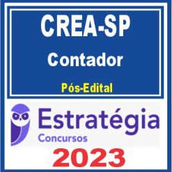 CREA SP (Contador) Pós Edital - Estratégia 2023