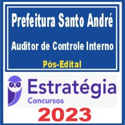 Prefeitura de Santo André SP (Auditor de Controle Interno) Pós Edital - Estratégia 2023
