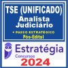 06.TSE - Concurso Unificado (Analista Judiciário - Área Judiciária) Pacotaço - Pacote Teórico + Pacote Passo Estratégico - 2024 (Pós-Edital)