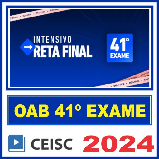 1ª Fase | 41º Exame | Intensivo Reta Final