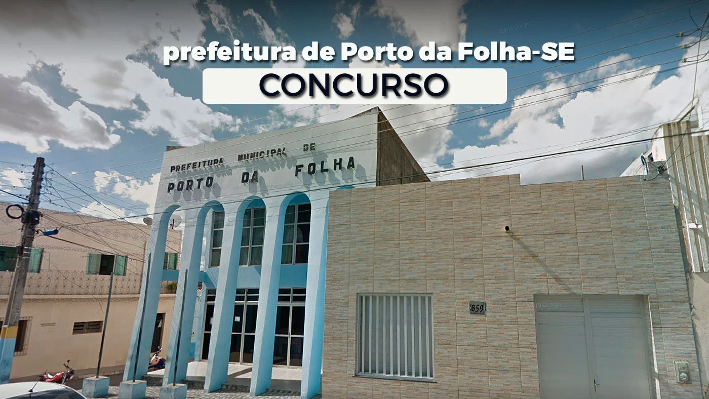 Concurso Porto da Folha SE