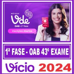 oab 1 fase 43 vde 90 dias