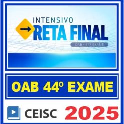 1ª Fase | 44º Exame | Intensivo Reta Final