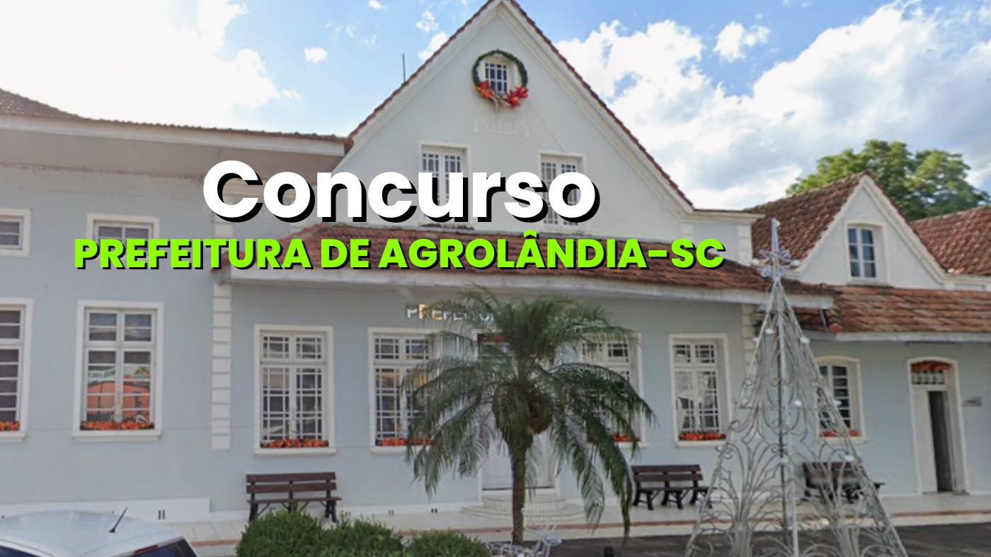Concurso Agrolândia SC